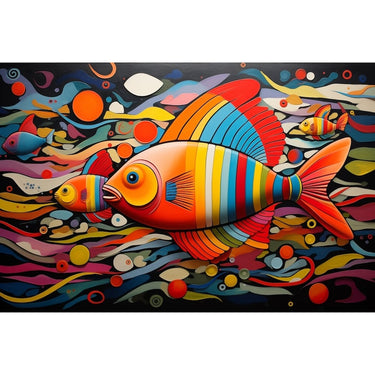 Rainbow Fish Canvas